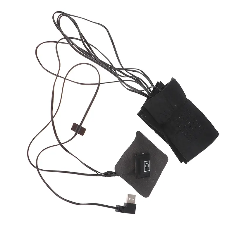 USB 5V elektriska värmedynor i kolfiber för kläder – bild 5